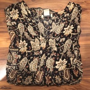 Lucky Brand Floral Shirt